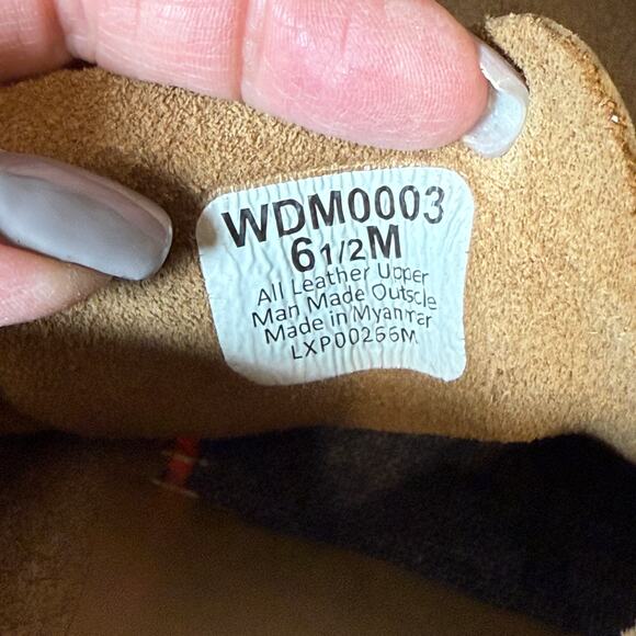 Women's Twisted X Boat Shoe Driving Moccasin Brown All Leather Size 6.5 M NEW - Picture 6 of 7